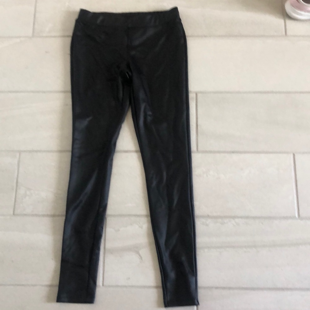 Express leather leggings